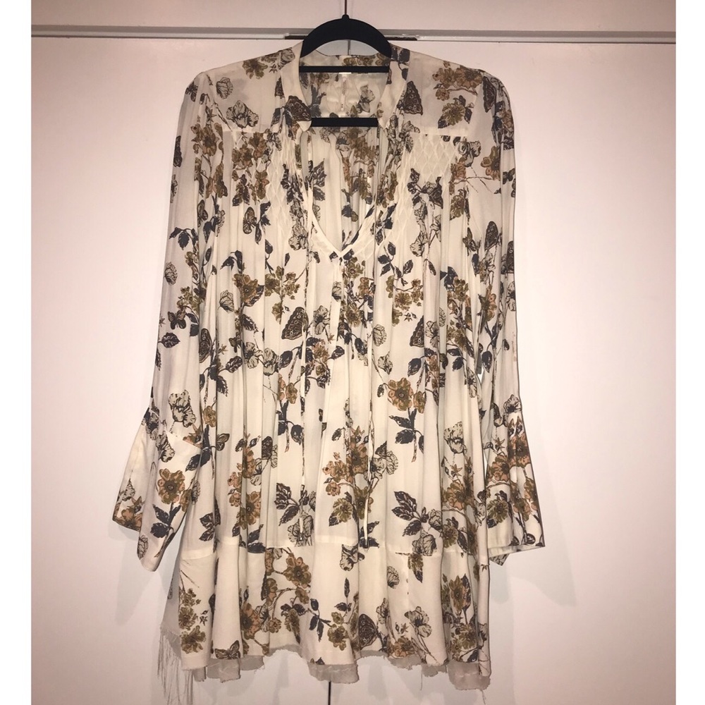 Free People Baby Doll Dress/Tunic Top